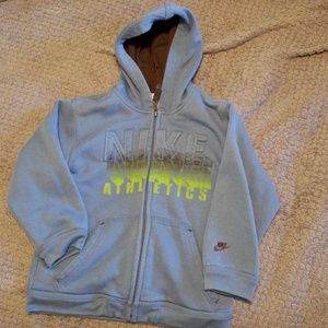 Boys nike sweat jacket